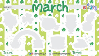 Cute March Savings Challenge