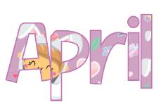 Cute April Savings Challenge