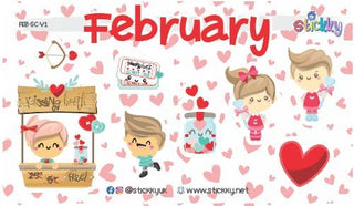 Cute February Savings Challenge
