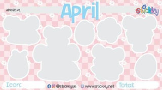 Cute April Savings Challenge