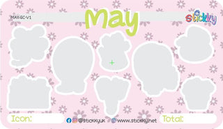 Cute May Savings Challenge
