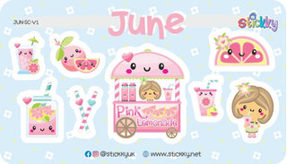 Cute June Savings Challenge
