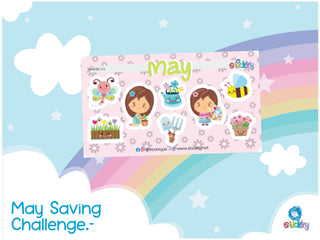 Cute May Savings Challenge
