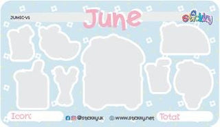Cute June Savings Challenge