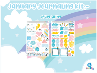 Stickky Monthly Subscription – Hobonichi Sticker Kits ✨