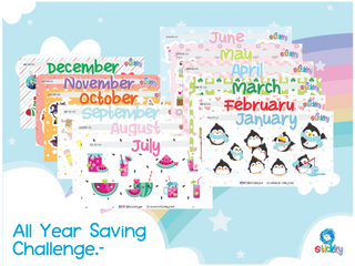 All Year Savings Challenge Bundle 12 Months