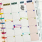Happy Planner Small Rainbow Boxes Stickers Sheet - Stickky